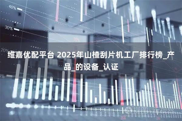 维嘉优配平台 2025年山楂刮片机工厂排行榜_产品_的设备_认证